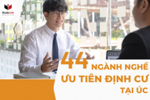 CÁC NGÀNH NGHỀ ƯU TIÊN ĐỊNH CƯ TẠI ÚC NĂM 2022